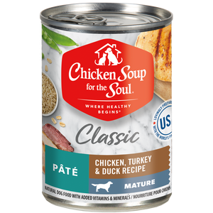 Chicken Soup For The Soul Mature Chicken, Turkey & Duck Recipe Canned Dog Food