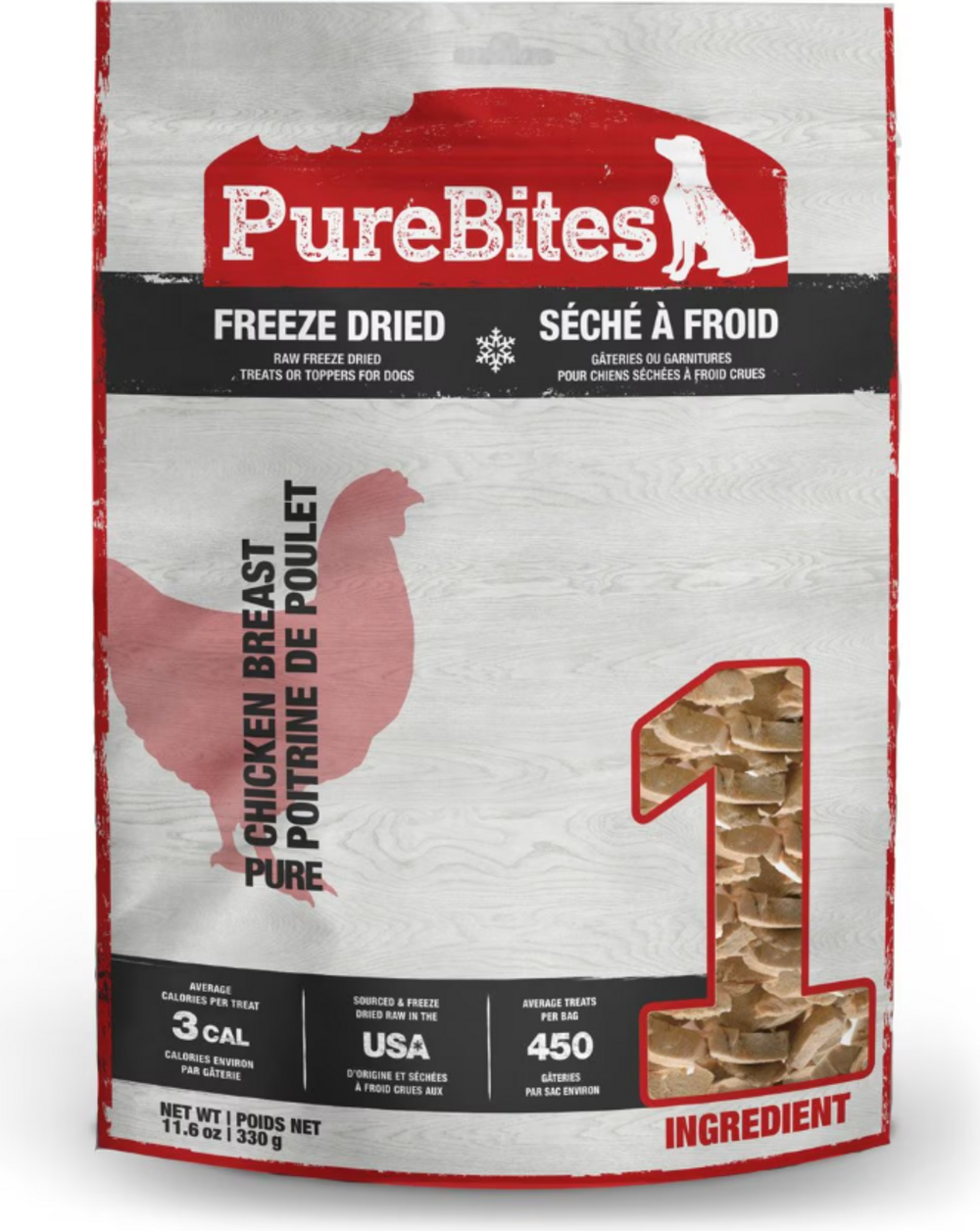 PureBites Chicken Breast Freeze Dried Dog Treats