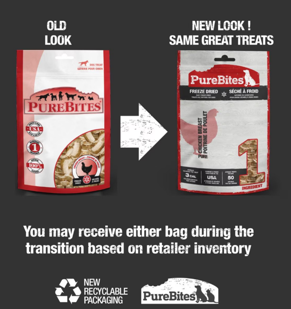 PureBites Chicken Breast Freeze Dried Dog Treats