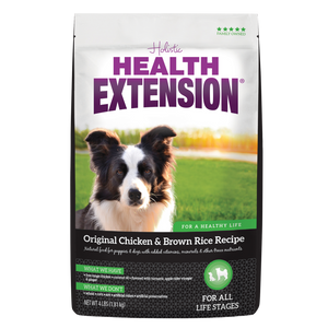 Health Extension Original Chicken and Brown Rice Dry Dog Food