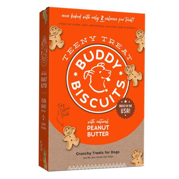 Buddy Biscuits Teeny Peanut Butter Dog Treats