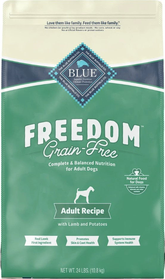 Blue Buffalo Freedom Grain-Free Adult Lamb Recipe Dry Dog Food