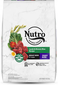Nutro Wholesome Essentials Small Bites Adult Pasture-Fed Lamb & Rice Dry Dog Food