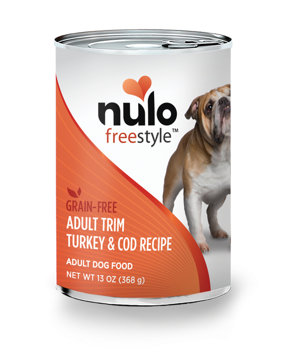 Nulo FreeStyle Grain Free Turkey & Cod Recipe Adult Canned Dog Food