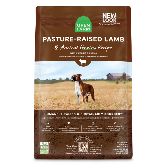 Open Farm Pasture-Raised Lamb & Ancient Grains Dry Dog Food