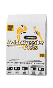 Zupreem AvianBreeder FruitBlend Flavor Food with Natural Flavors for Large Birds