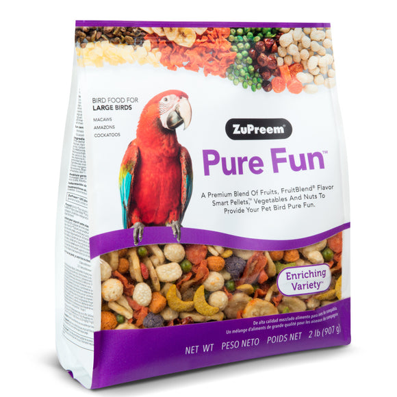 Zupreem Pure Fun Food for Large Birds