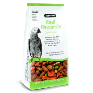 Zupreem Real Rewards Garden Mix Treat for Parrots and Conures