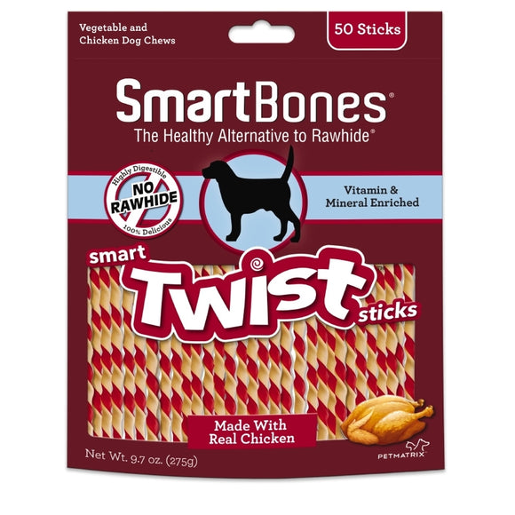 SmartBones Twists Chicken Dog Treat