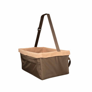 PetSafe Happy Ridge Booster Seat Brown 20" x 14" x 10"