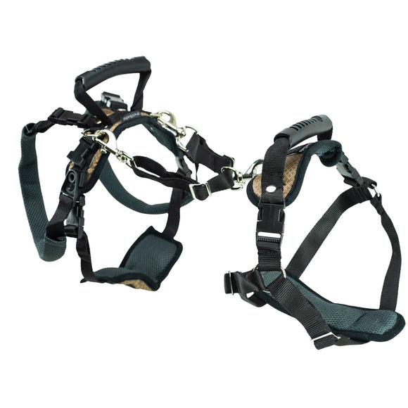 PetSafe CareLift Dog Full Body Support Harness Medium Black / Brown