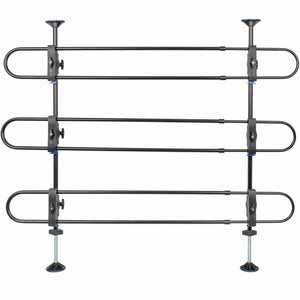 PetSafe Happy Ride Metal Dog Car Barrier Black 32-49" x 33-57"