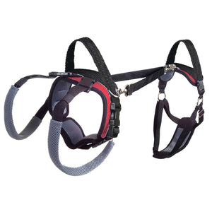 PetSafe Solvit Carelift Full Body Harness Small Black/Red