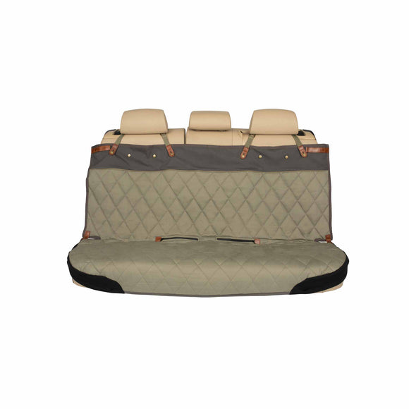 PetSafe Happy Ride Quilted Bench Seat Cover Extra Wide Green 47