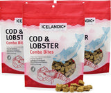 Icelandic+ Cod & Lobster Combo Bites Fish Dog Treats (3 Pack)