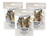 Icelandic+ Capelin Whole Fish Cat treats (3 pack)