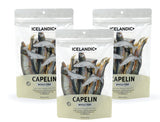 Icelandic+ Capelin Whole Fish Dog Treats (3 pack)