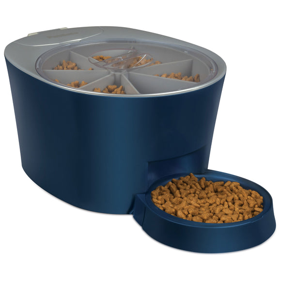 PetSafe Six Meal Feeder Blue 11.5