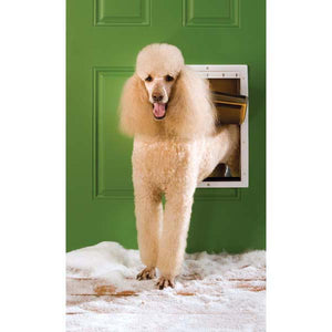 PetSafe Extreme Weather Pet Door Large White 12.5" x 19.875"