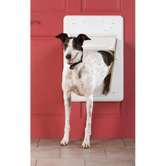 PetSafe SmartDoor Dog Door Large White 16.125