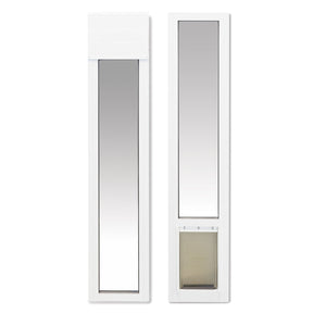 PetSafe Sliding Glass Pet Door Small White 8.5" x 0.75" x 81"