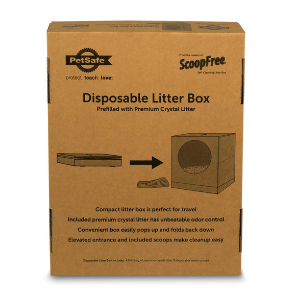 PetSafe Disposable Litter Box Brown 16