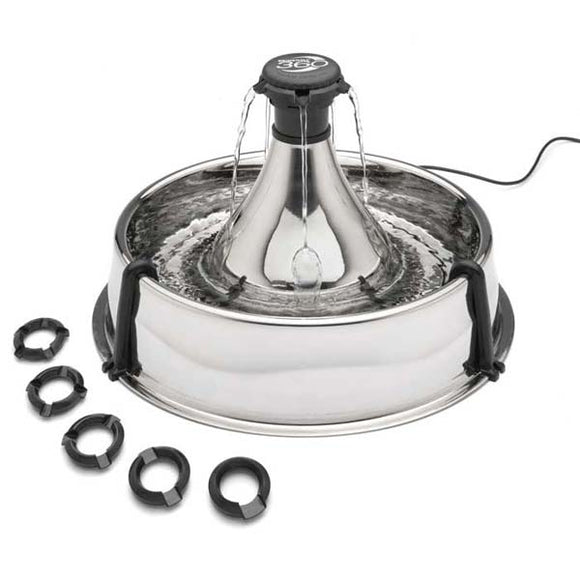 PetSafe Drinkwell 360 Stainless Steel Pet Fountain Stainless Steel