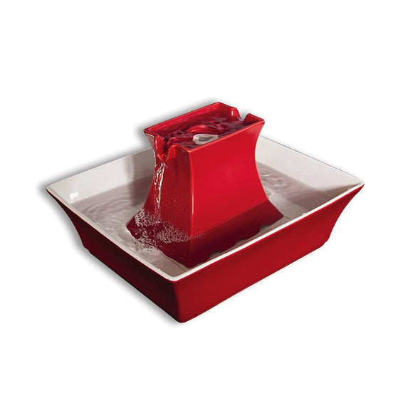 PetSafe Drinkwell Pagoda Fountain Red
